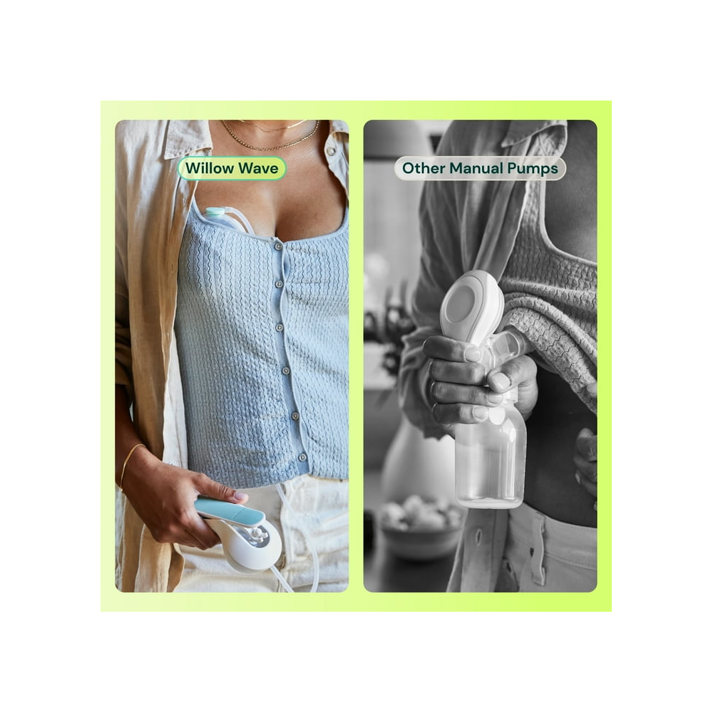 Willow Wave Wearable Manual Breast Pump