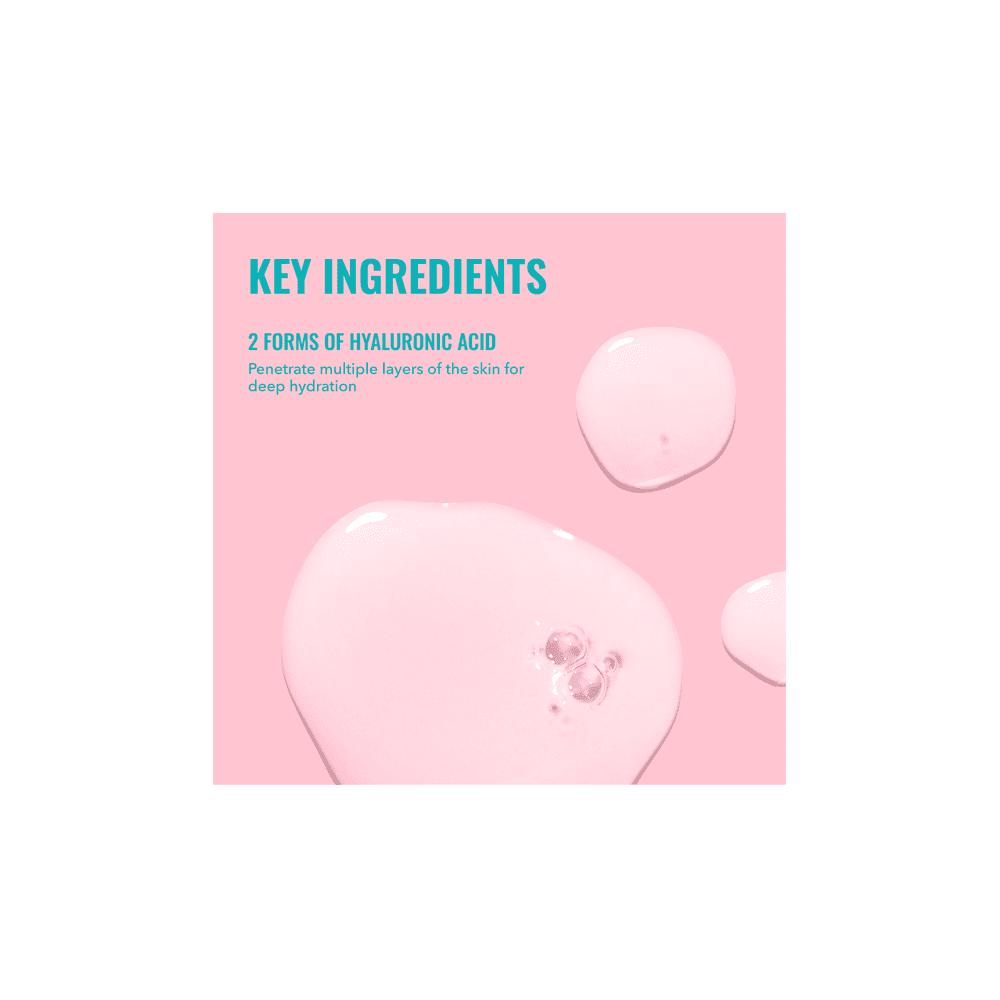 Good Molecules Hyaluronic Acid Serum - 1% Hyaluronic Acid Non-Greasy Ultra-Hydrating Serum for Plumper Skin Skincare for Face 1 fl oz