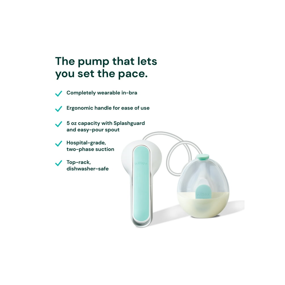 Willow Wave Wearable Manual Breast Pump