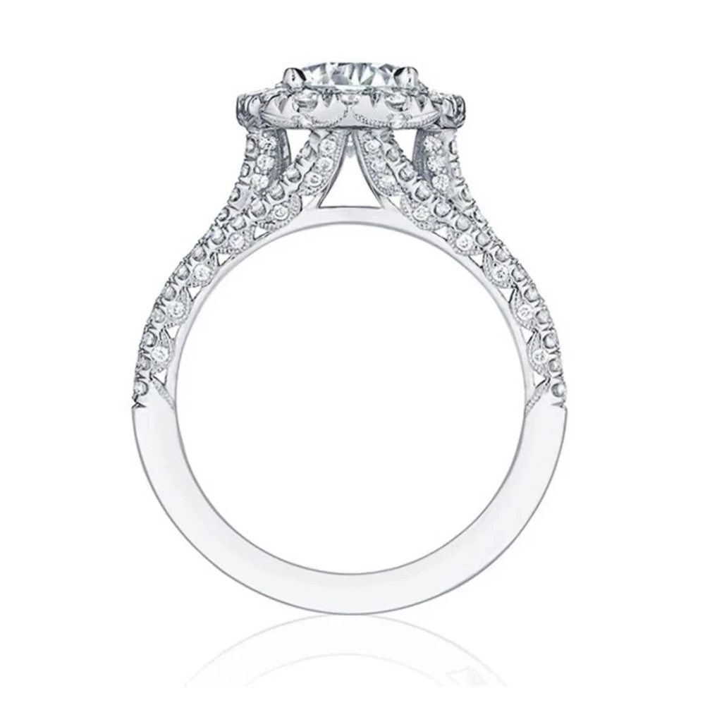Women’s Fashion Jewelry Silver Cubic Zirconia Luxury Ring Engagement1 14