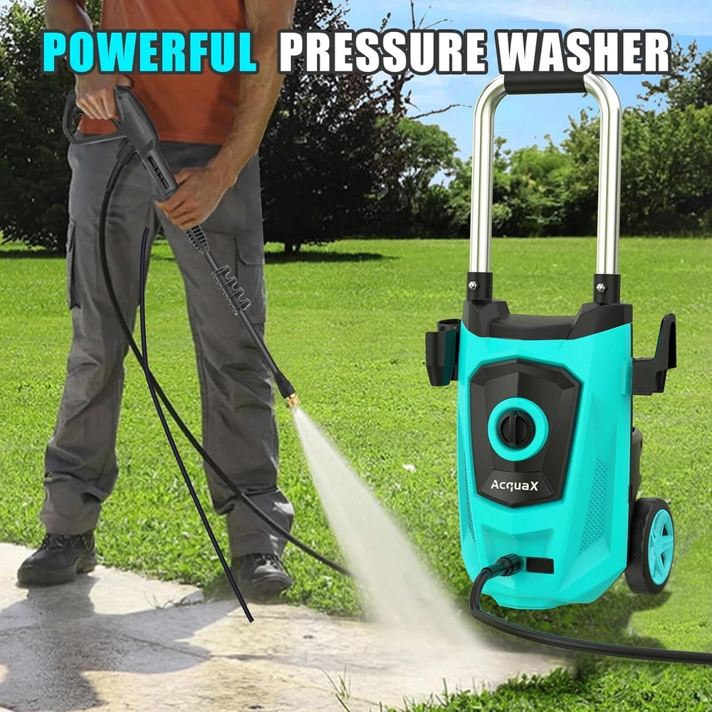 Electric Pressure Washer 4300 PSI MAX 2.8 GPM Electric Power Washer Blue New