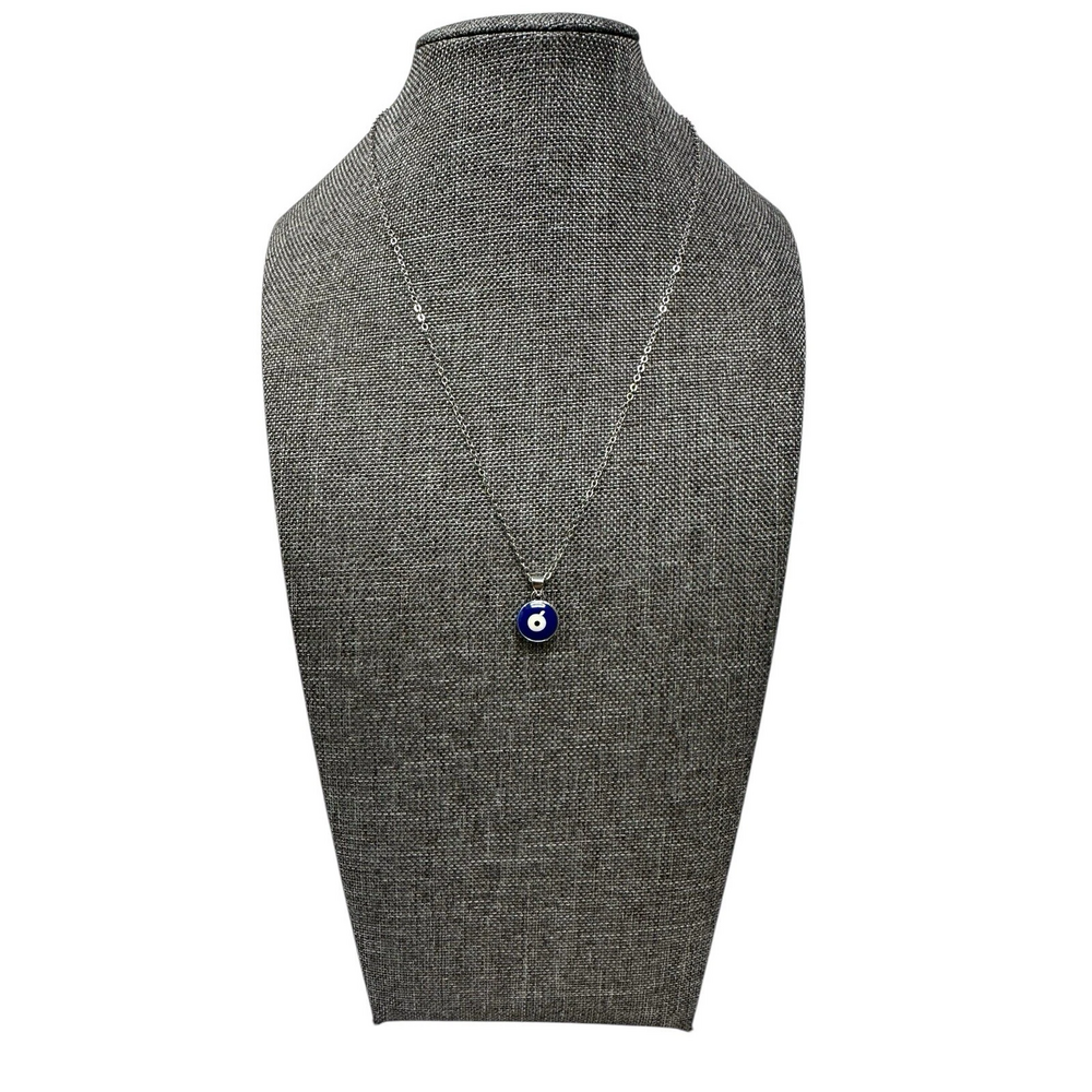 Evil Eye Necklace Glass Pendant