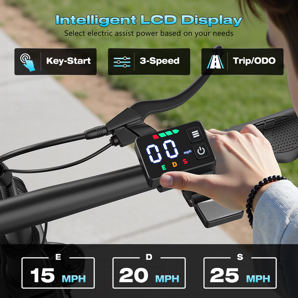 Electric Scooter with Seat for Adults