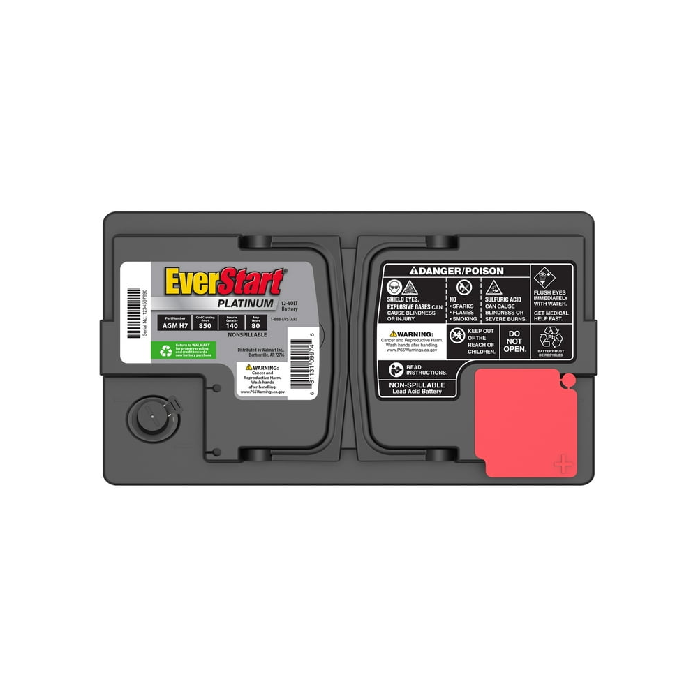 Platinum AGM Automotive Battery Group Size H7 LN4 94R 12 Volt minimum 800