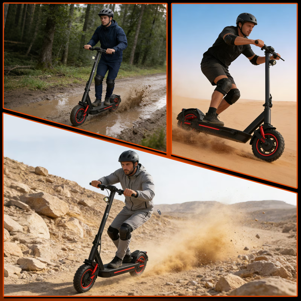 1200W Smart Electric Scooter for Adults 30 MPH & 35 Miles Range