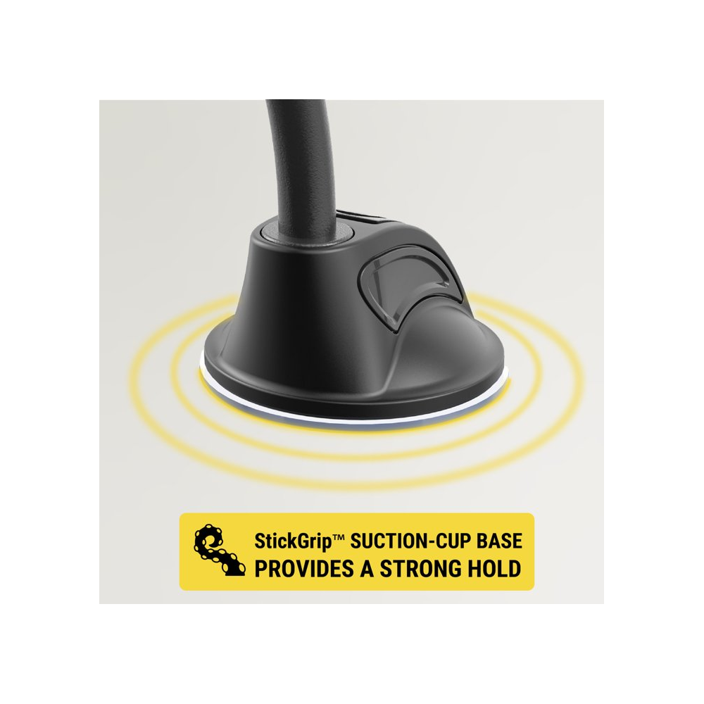 360° Adjustable Magnet Head Black phone holder