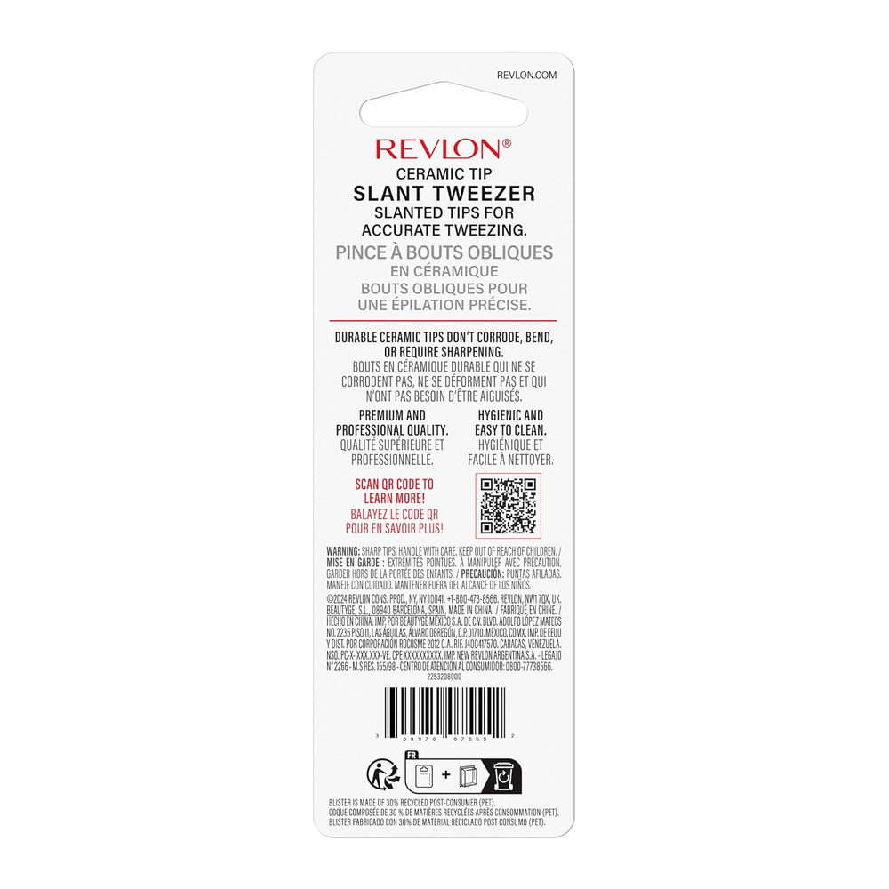 Revlon Ceramic Slant Tip Tweezer
