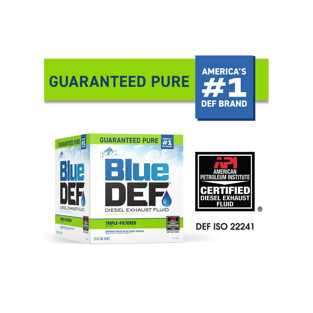 Blue DEF Diesel Exhaust Fluid 2.5 gal