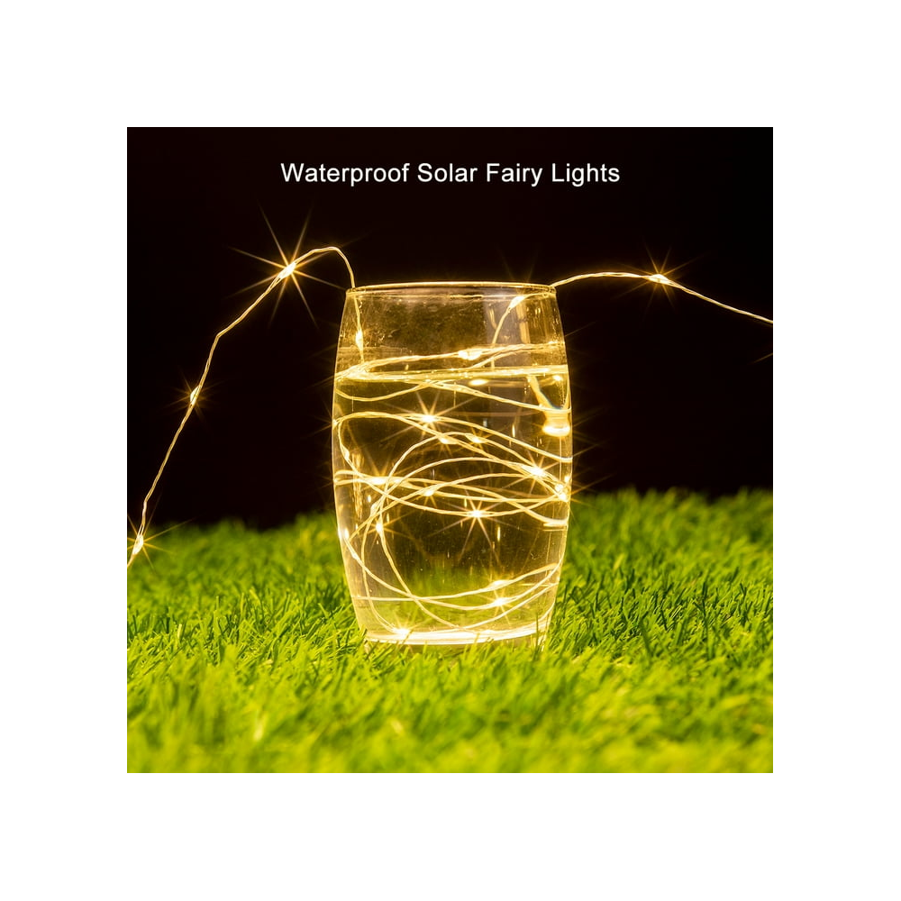Fairy Lights 66FT 200 LED Waterproof Silver Wire LED Twinkle String Lights with Remote for Living Room Bedroom Patio Porch Garden multi purpose light