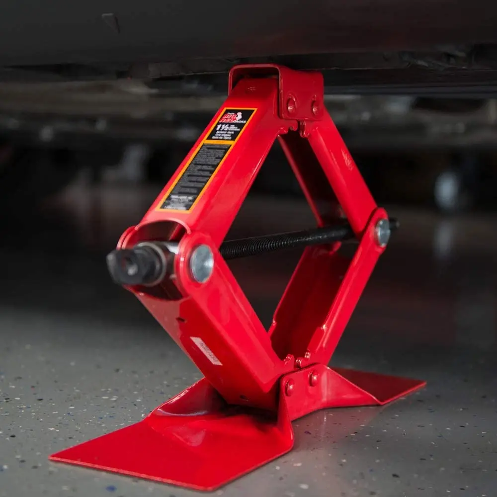 1.5 Ton steel scissor car jack set