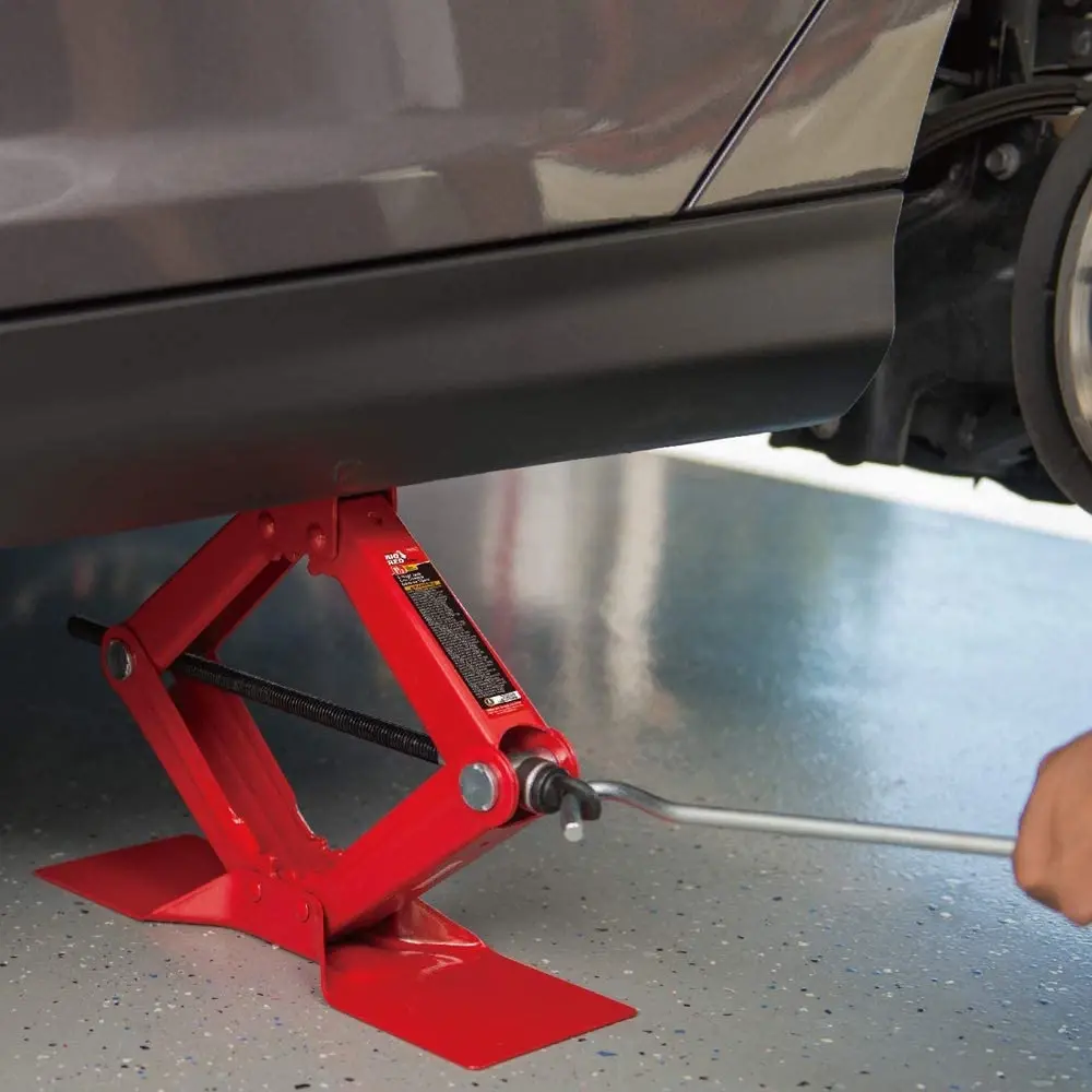 1.5 Ton steel scissor car jack set