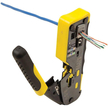 Ratcheting Modular Data Cable Crimper Wire Stripper