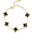18K Gold Plated Clover Lucky Bracelet