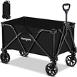 Collapsible Folding Wagon Cart, Large Capacity Camping Wagon