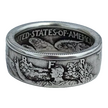 Silver Plated Rings for Men Jewelry Party Rings 6 to 13