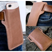 Leather Phone Case Belt Loop Waist Holster ​Wallet For iPhone 16 15 14 Pro Max