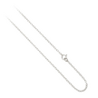 Tarnish Free 1mm Rolo Chain Necklace for Pendants 30”