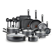 T-fal Easy Care 20 Piece Non-Stick Pots and Pans Cookware full Set