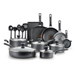 T-fal Easy Care 20 Piece Non-Stick Pots and Pans Cookware full Set