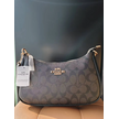 COACH Teri 2Way Shoulder Signature Coated Canvas Black