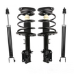 Set 4 Front & Rear Complete Strut Shock Absorbers for 2007-2012 Nissan Altima 2.5L