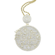 Iced out Pendant Self Made Letter Bling Cubic Zirconia Cz Charm Gold/Silver Plated Hip Hop Fashion Jewelry