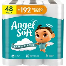 Angel Soft Toilet Paper Soft and Strong Toil