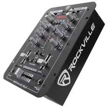 Rockville RDJ2 2-Channel DJ Mixer with USB