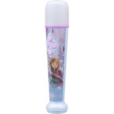 EKids Disney Frozen Karaoke Microphone for Kids, Bluetooth Microphone Includes Built-in Music and Light Show, Designed for Fans of Frozen Toys
