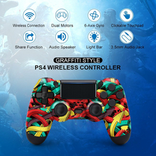 PS4 Controller Wireless, with USB C Cable