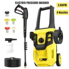 Electric Pressure Washer 4300 PSI MAX 2.8 GPM Power Washer with 4 Nozzles