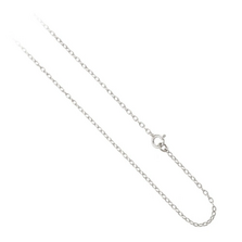 Tarnish Free 1mm Rolo Chain Necklace for Pendants 30”