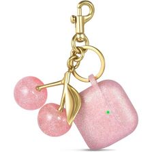 Apple Airpods 4 Case Cover with Cherry Keychain