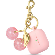 Apple Airpods 4 Case Cover with Cherry Keychain