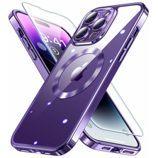 Shockproof Mag Safe Case fits iPhone 15 14 Pro Max 13 12 11 Camera Lens Cover included