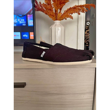 Toms unisex cover shoe black size 10