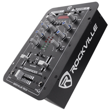 Rockville RDJ2 2-Channel DJ Mixer with USB
