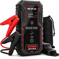 3250A Car Jump Starter 12V Battery Jump Box for 9.0L Gas6.5L Diesel Engines 20000mAh Battery Booster Pack Power Bank with LED Light