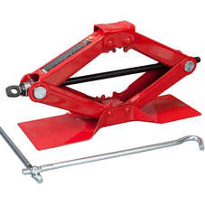 1.5 Ton steel scissor car jack set