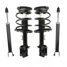 Set 4 Front & Rear Complete Strut Shock Absorbers for 2007-2012 Nissan Altima 2.5L