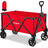 Collapsible Folding Wagon Cart, Large Capacity Camping Wagon