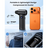 Cordless Air Duster 200000RPM Electric Dust Blower with Brushless Motor 4 Gear Adjustable Jet Dry Blower Air Blower for Computer Keyboard House Pet and Car