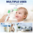 Thermometer for Adults and Kids Digital Forehead Thermometer with Fever Alarm Silent Mode & 35-Set Memory Object 2 in 1 Mode