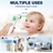 Thermometer for Adults and Kids Digital Forehead Thermometer with Fever Alarm Silent Mode & 35-Set Memory Object 2 in 1 Mode