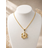 14K Turtle Pendant Gold-Filled Chain Necklace Non Tarnish Luxury Jewlery Set