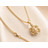 14K Turtle Pendant Gold-Filled Chain Necklace Non Tarnish Luxury Jewlery Set