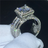 Gorgeous Cubic Zircon 925 Silver Ring