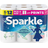 Sparkle Pick A Size Paper Towels Spirited Prints 6 Double Rolls, 12 Regular