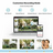 Pack of 4 DVR 1080P Outdoor CCTV Home Security Camera System