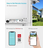 Pack of 4 DVR 1080P Outdoor CCTV Home Security Camera System